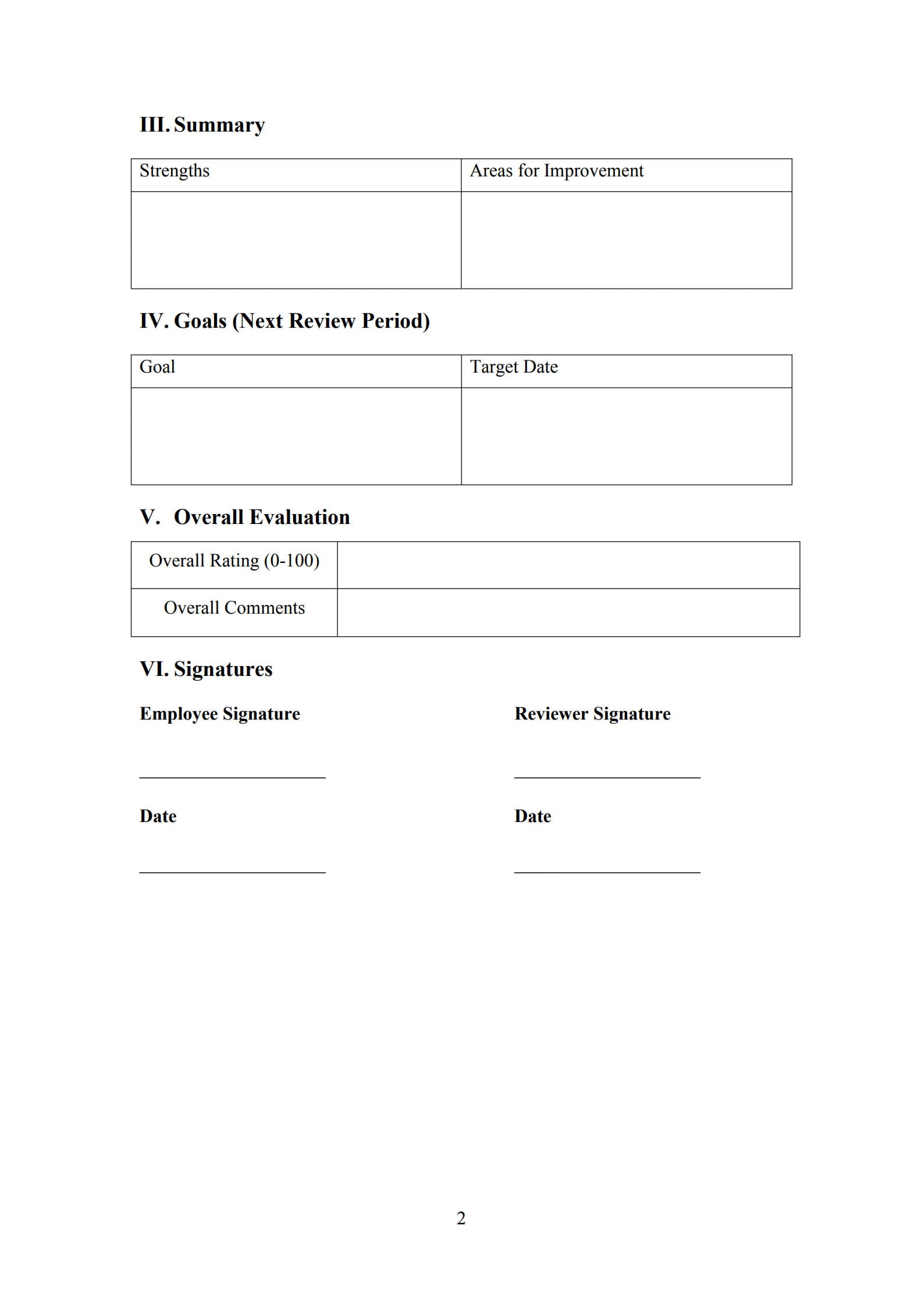 employee review template 2