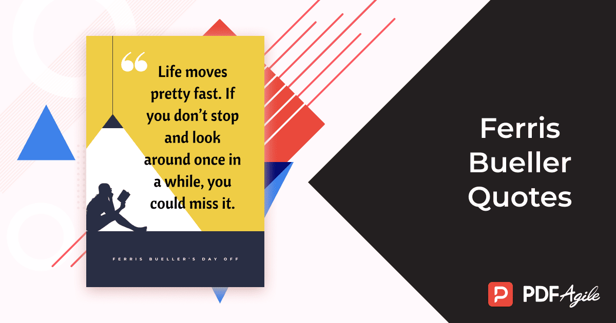 ferris bueller quote