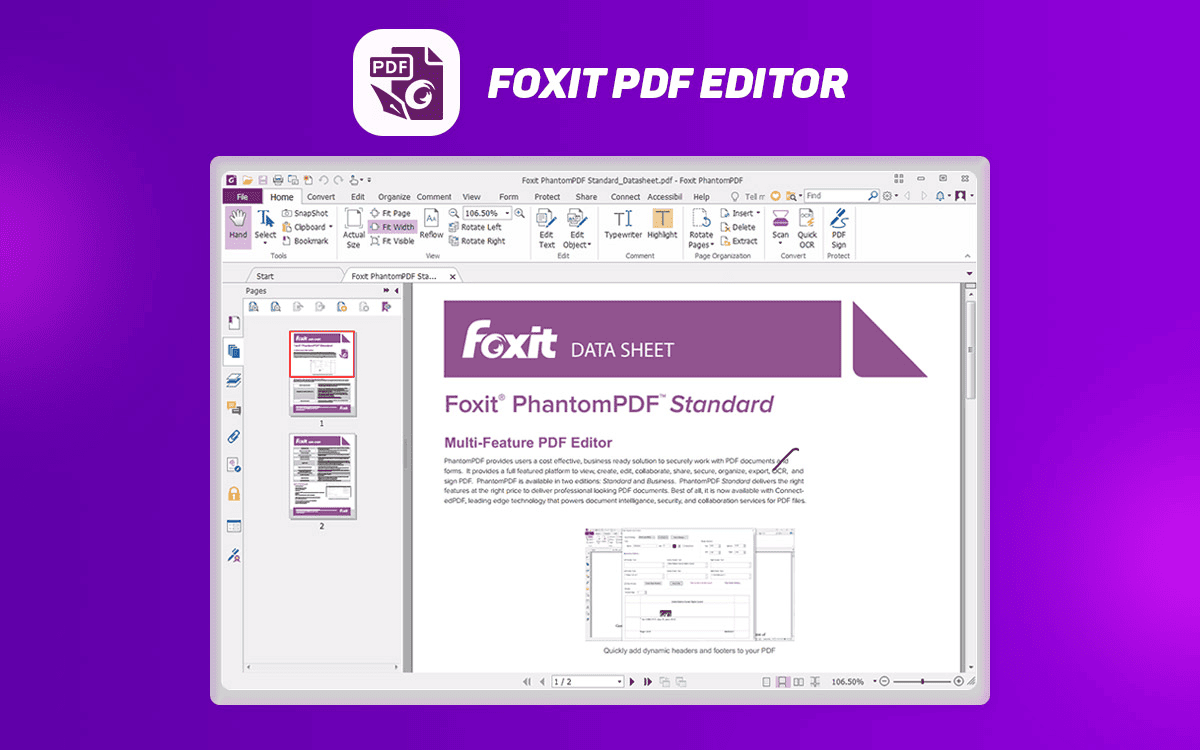 Nitro PDF Crack Foxit PDF Editor