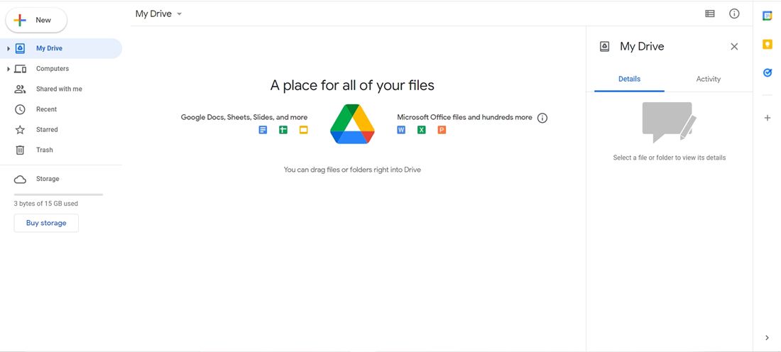 Launch Google Drive