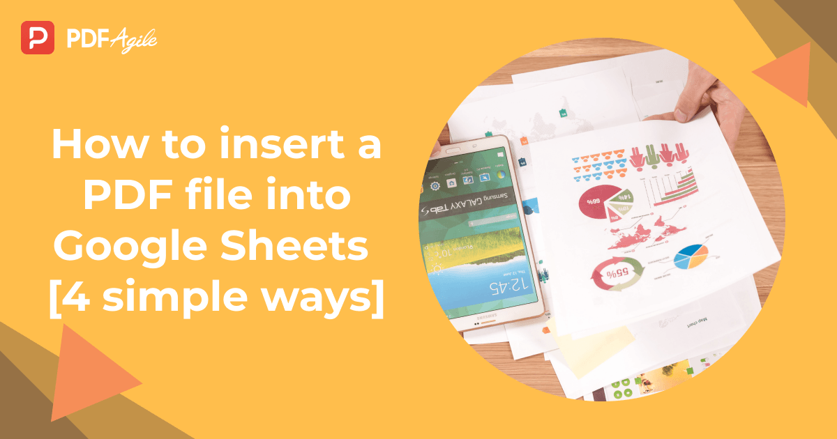 How To Insert A Pdf File Into Google Sheets