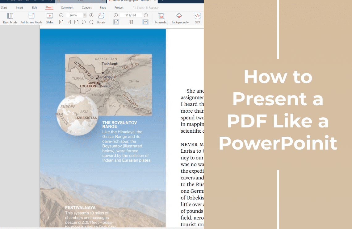 How to Present a PDF Like a PowerPoint