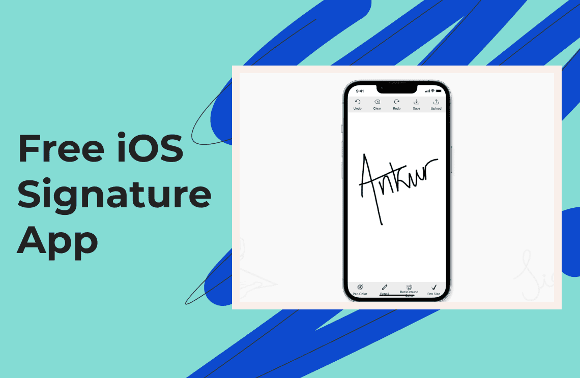 6 Free iOS Signature App (for iPhone/iPad)