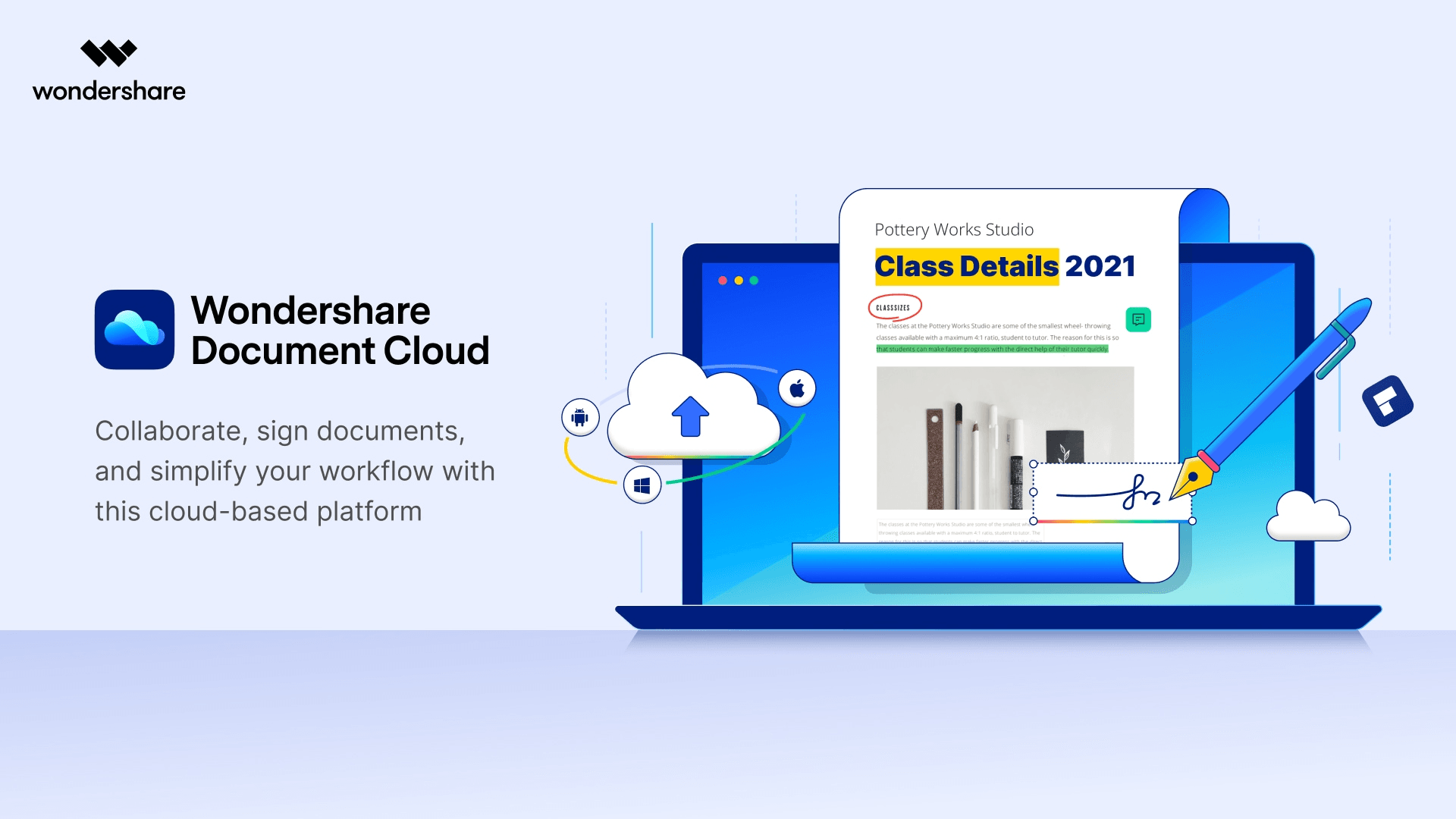 Wondershare Document Cloud | Easy Cloud-based Document Management
