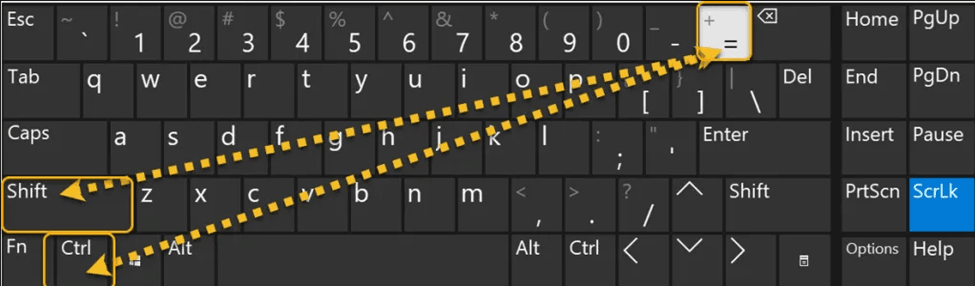 Method 2: Keyboard Shortcut for Superscript