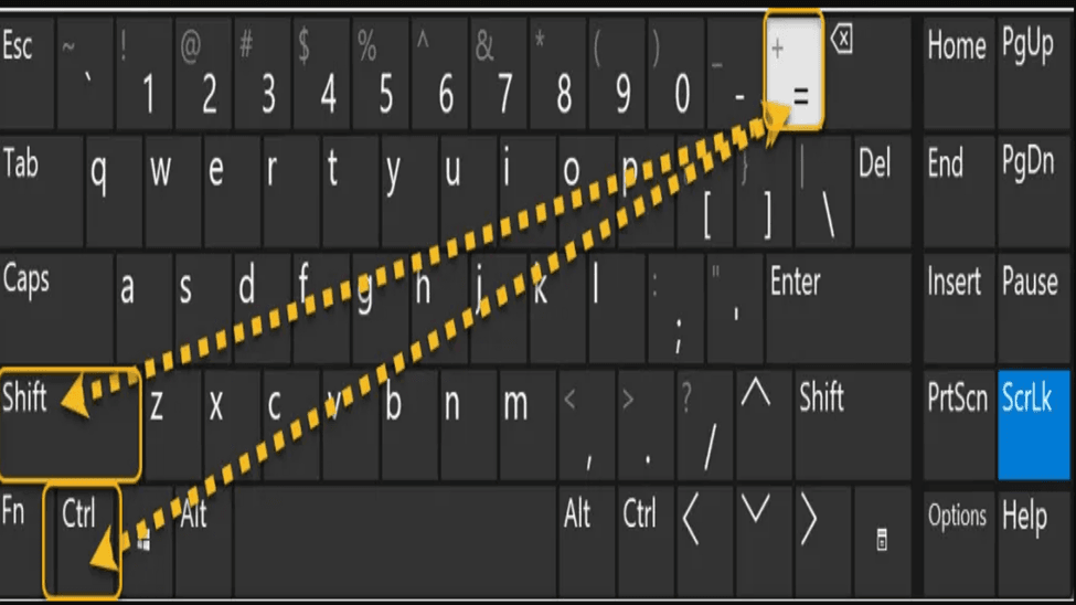 Method 4: Using Keyboard Shortcuts