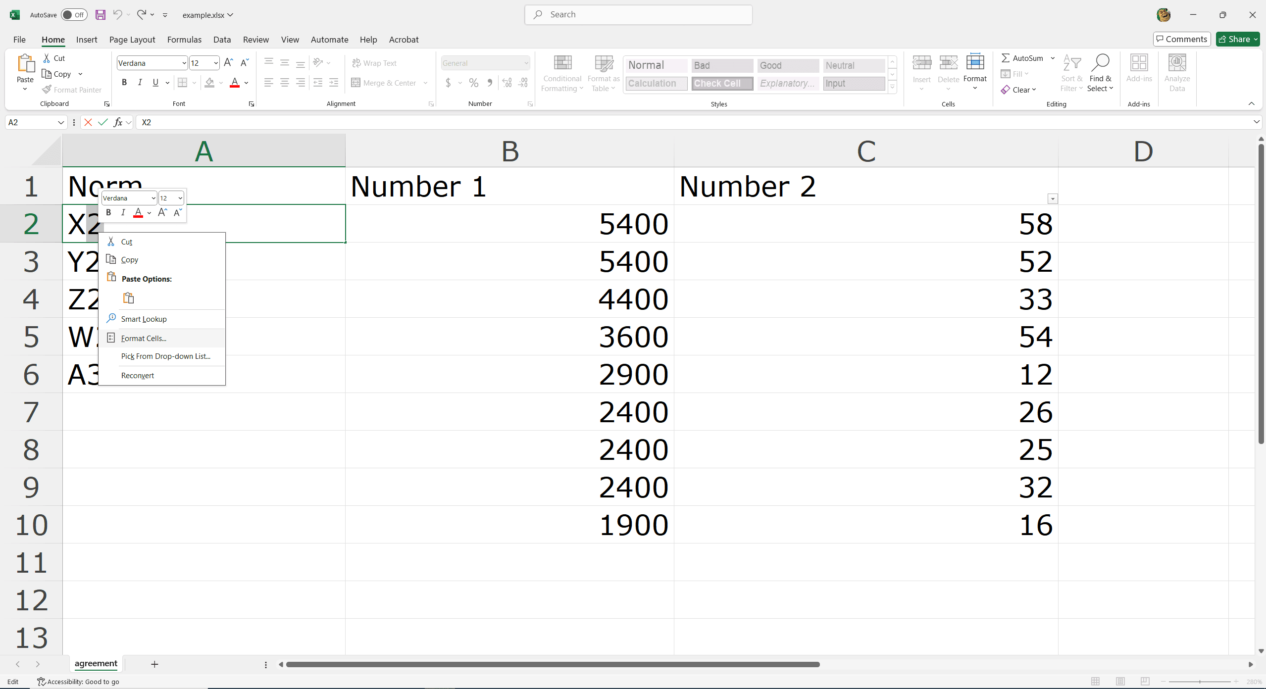 Method 1: Using the Format Cells Dialog Box