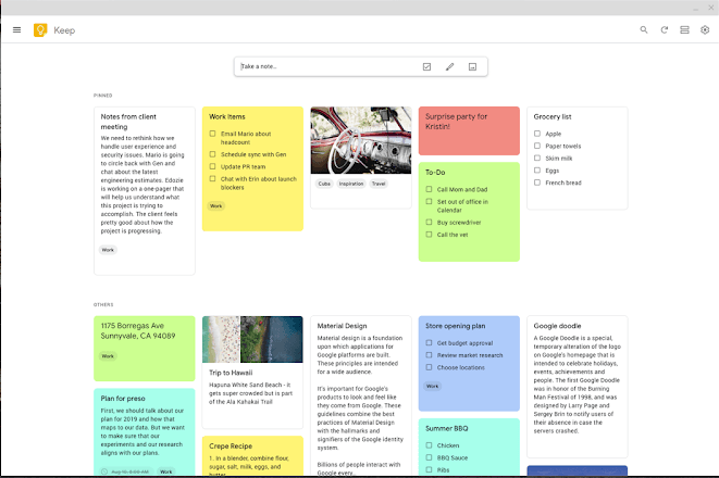 Google Keep