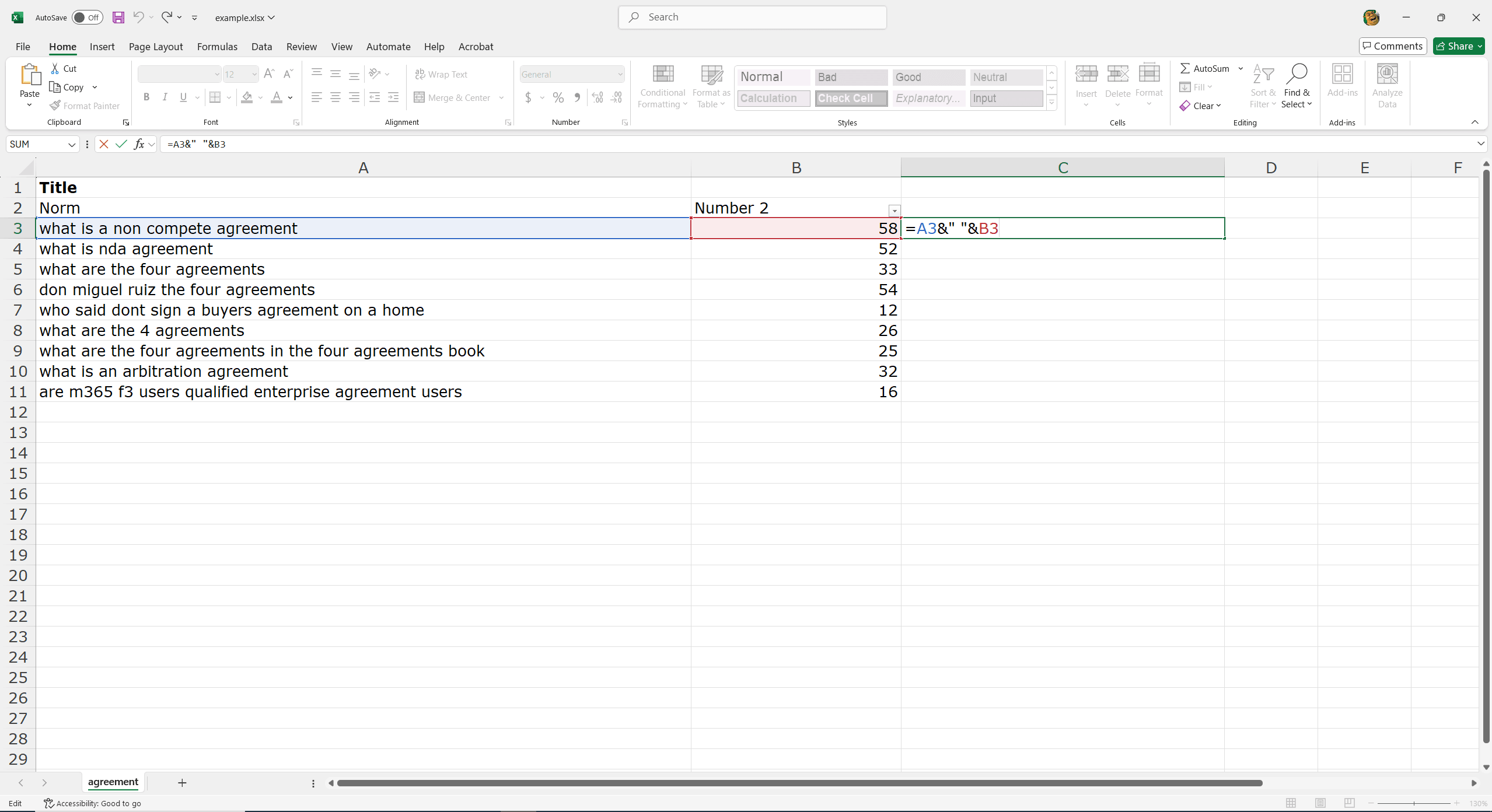 Merging Multiple Cells Without Losing Data