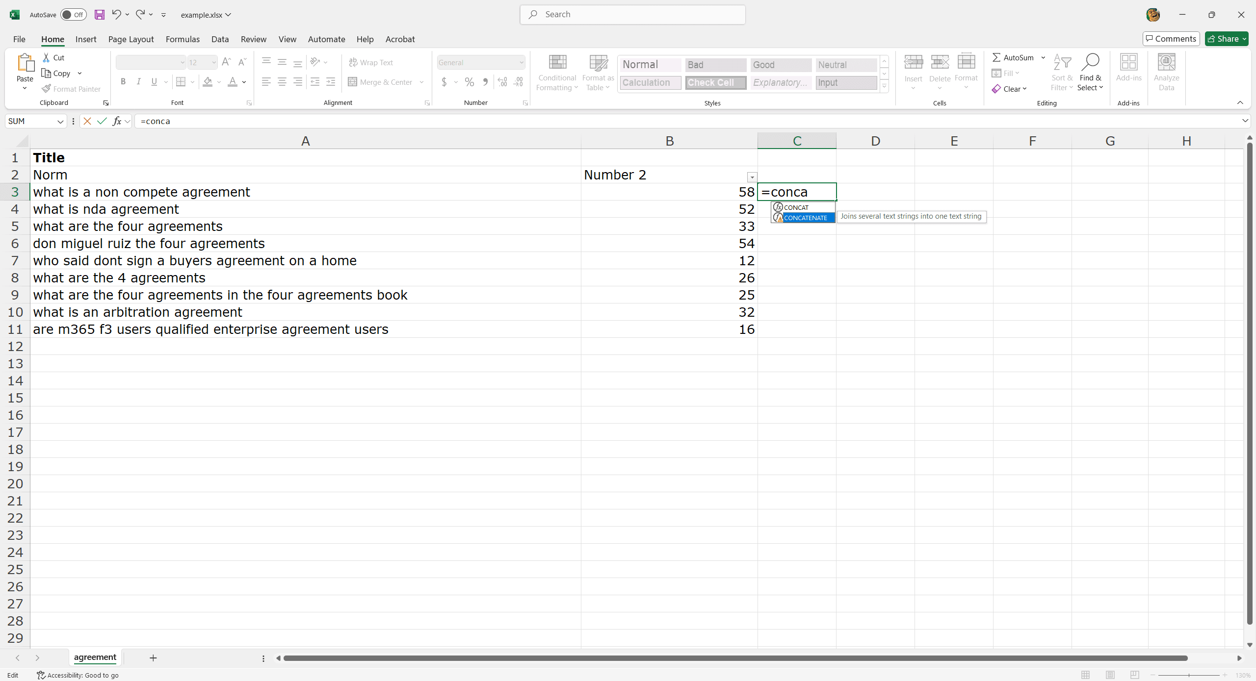 Merging Multiple Cells Without Losing Data