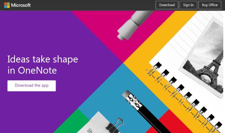 Image Alt: microsoft onenote