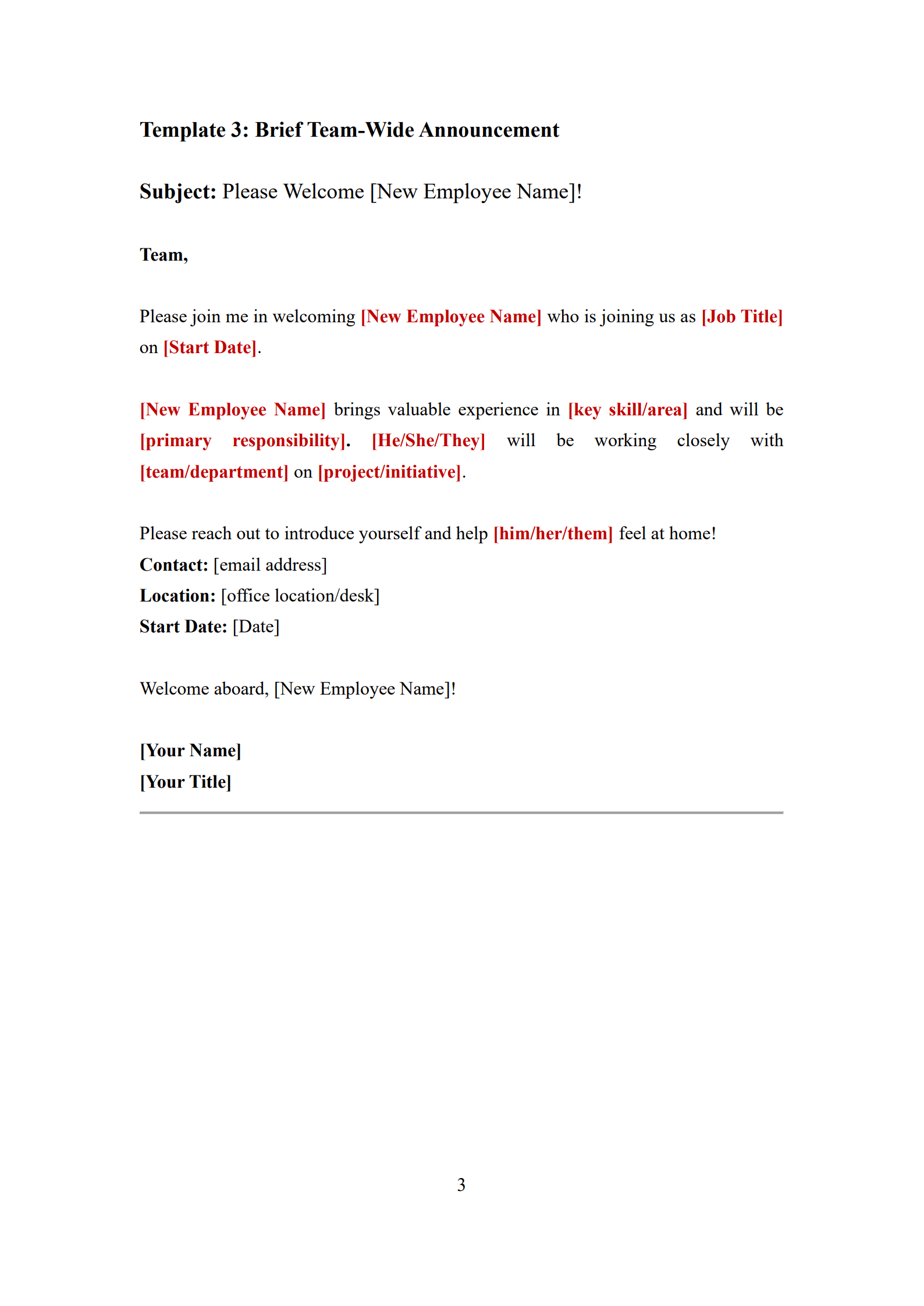 New Employee Introduction Email Template_3
