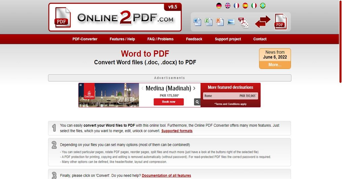 10 Best Word To PDF Converters Online