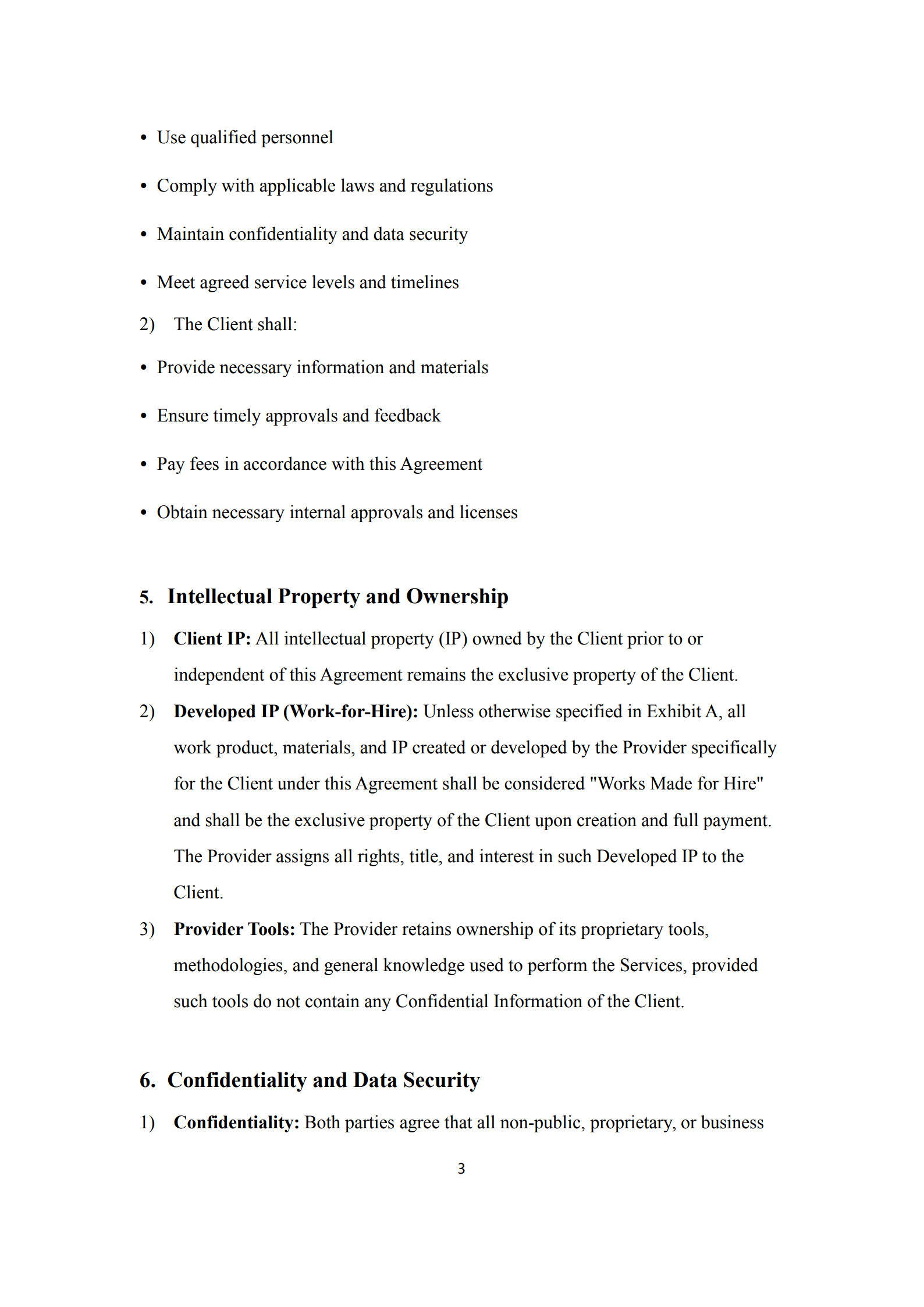 outsourcing contract 3