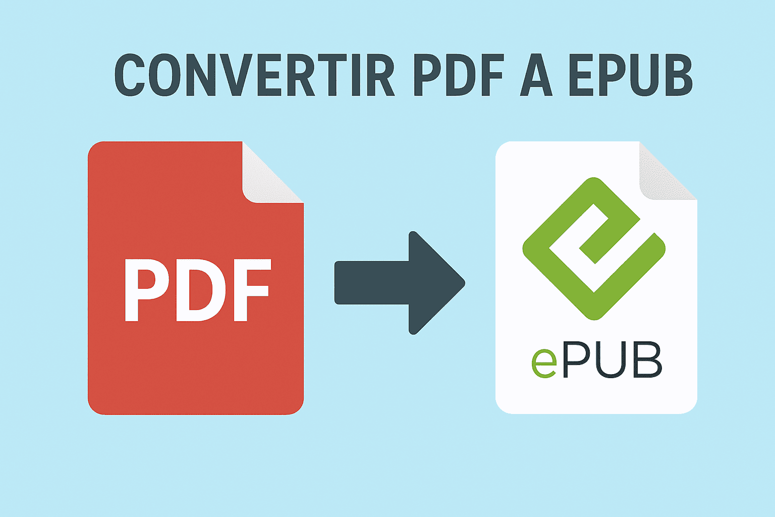 pasar PDF a EPUB
