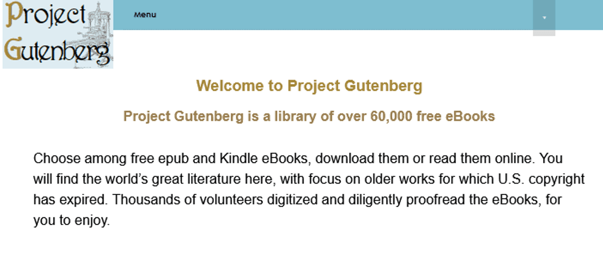 Project Gutenberg