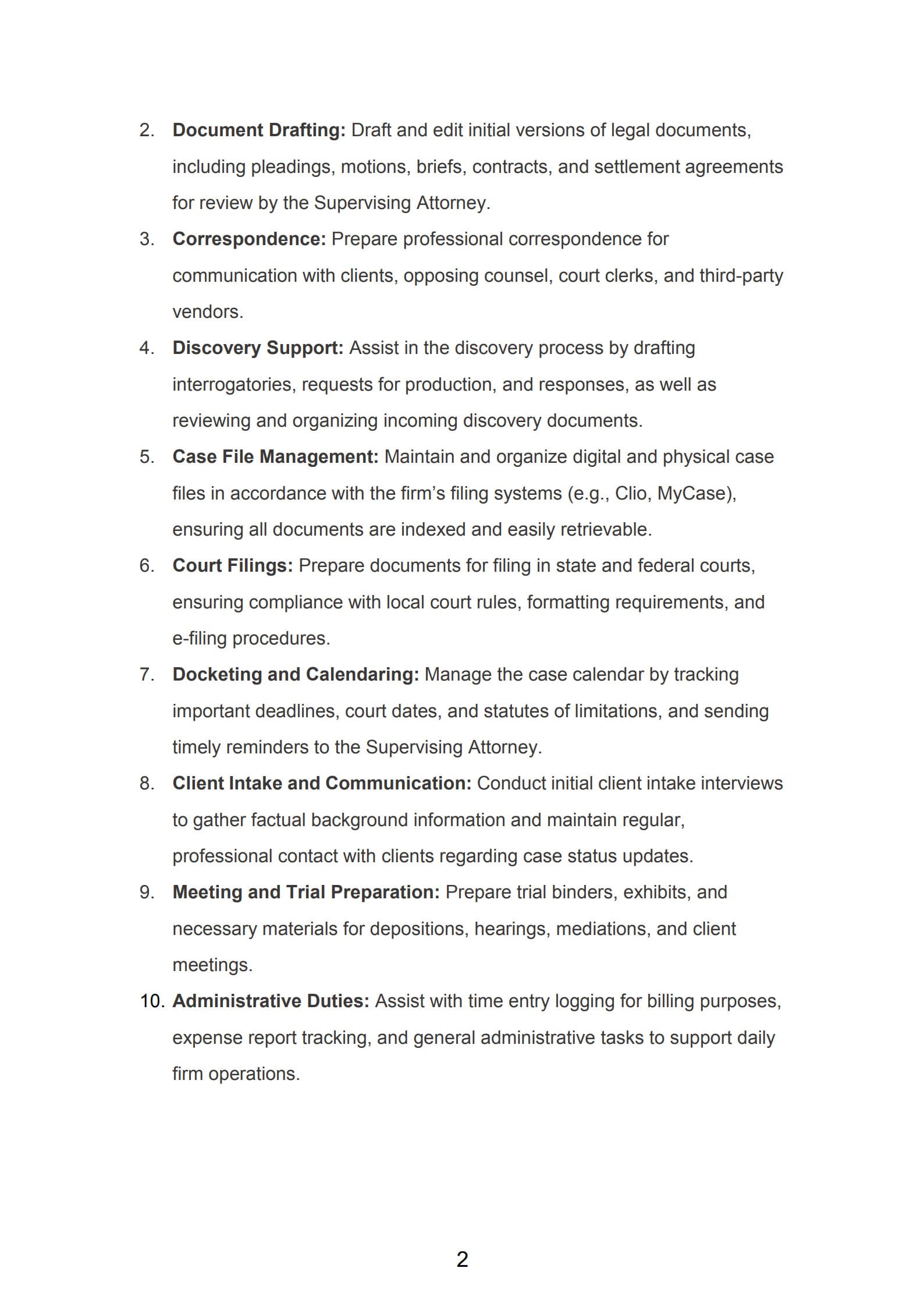 scope of work template 2