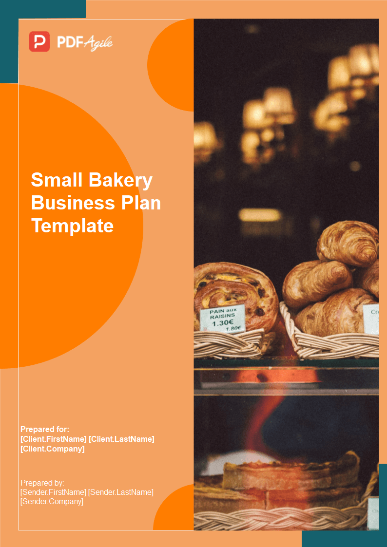 Small Bakery Business Plan Template PDF Agile